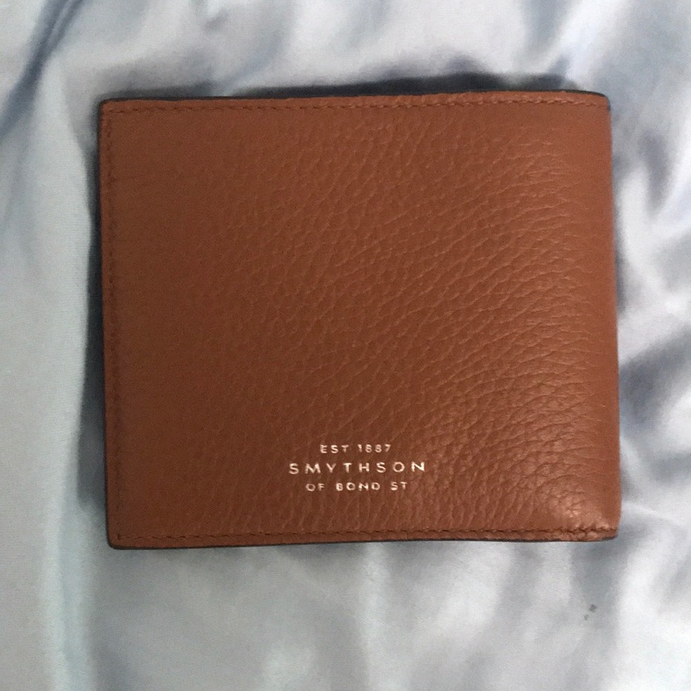 Smythson brown wallet